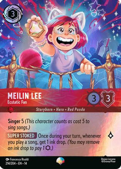 Meilin Lee - Ecstatic Fan (Epic) (214/204) [Hyperia City] Holofoil-1