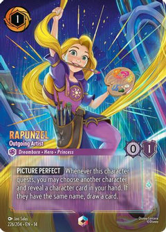 Rapunzel - Outgoing Artist (Enchanted) (226/204) [Hyperia City] Holofoil-1
