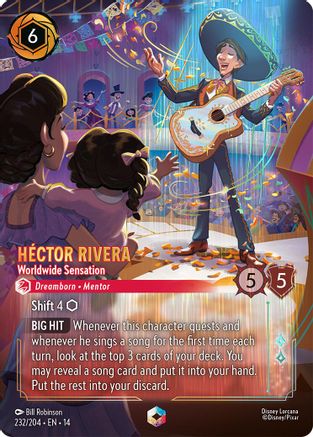 Hector Rivera - Worldwide Sensation (Enchanted) (232/204) [Hyperia City] Holofoil-1