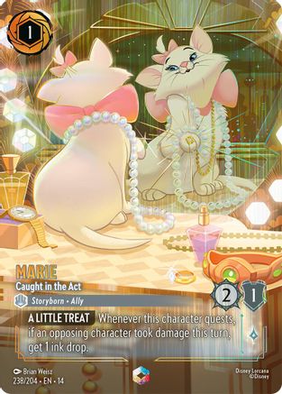 Marie - Caught in the Act (Enchanted) (238/204) [Hyperia City] Holofoil