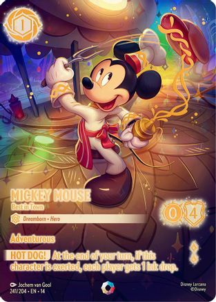 Mickey Mouse - Best in Town (Iconic) (241/204) [Hyperia City] Holofoil-1
