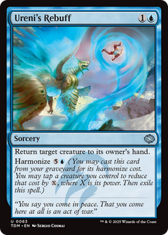 Ureni's Rebuff (63) [Tarkir: Dragonstorm] foil - Deck Out Gaming