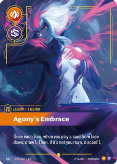 Evelynn, Agony's Embrace (Overnumbered) (175/167) [Radiance] Foil-1