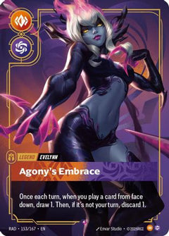 Evelynn, Agony's Embrace (153/167) [Radiance] Foil-1