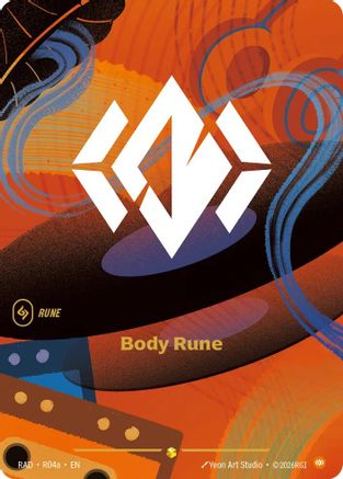 Body Rune (R04a) (R04a) [Radiance] Foil-1
