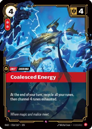 Coalesced Energy (016/167) [Radiance] Foil-1
