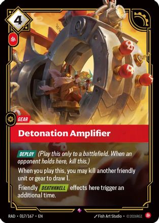 Detonation Amplifier (017/167) [Radiance] Foil