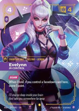 Evelynn, In Control (SP) (SP3/005) [Radiance] Foil