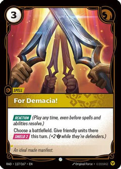 For Demacia! (117/167) [Radiance] - Deck Out Gaming