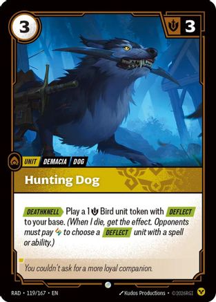 Hunting Dog (119/167) [Radiance]