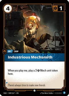 Industrious Mechsmith (049/167) [Radiance]-1