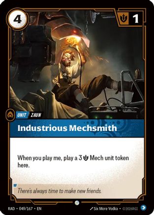 Industrious Mechsmith (049/167) [Radiance]-1