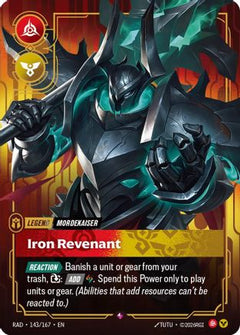 Mordekaiser, Iron Revenant (143/167) [Radiance] Foil-1
