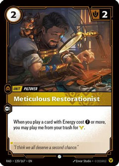 Meticulous Restorationist (120/167) [Radiance]-1