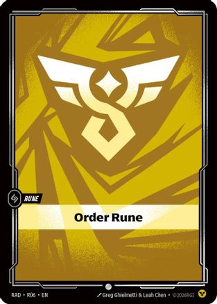 Order Rune (R06) [Radiance]