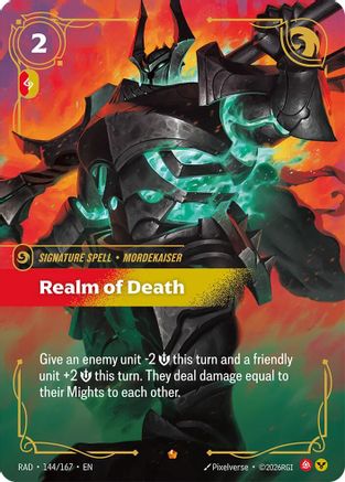 Realm of Death (144/167) [Radiance] Foil