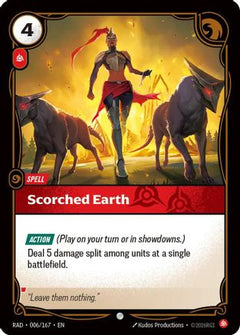 Scorched Earth (006/167) [Radiance]-1
