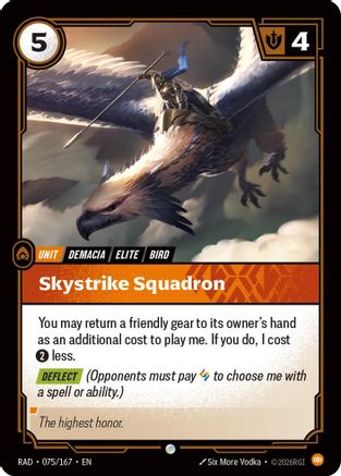 Skystrike Squadron (075/167) [Radiance]-1