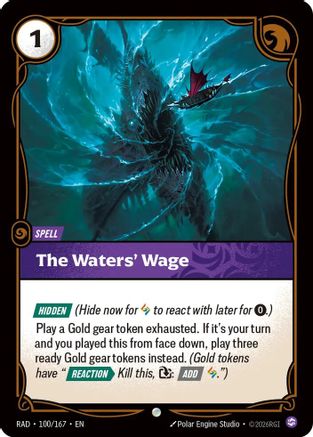 The Waters' Wage (100/167) [Radiance]-1