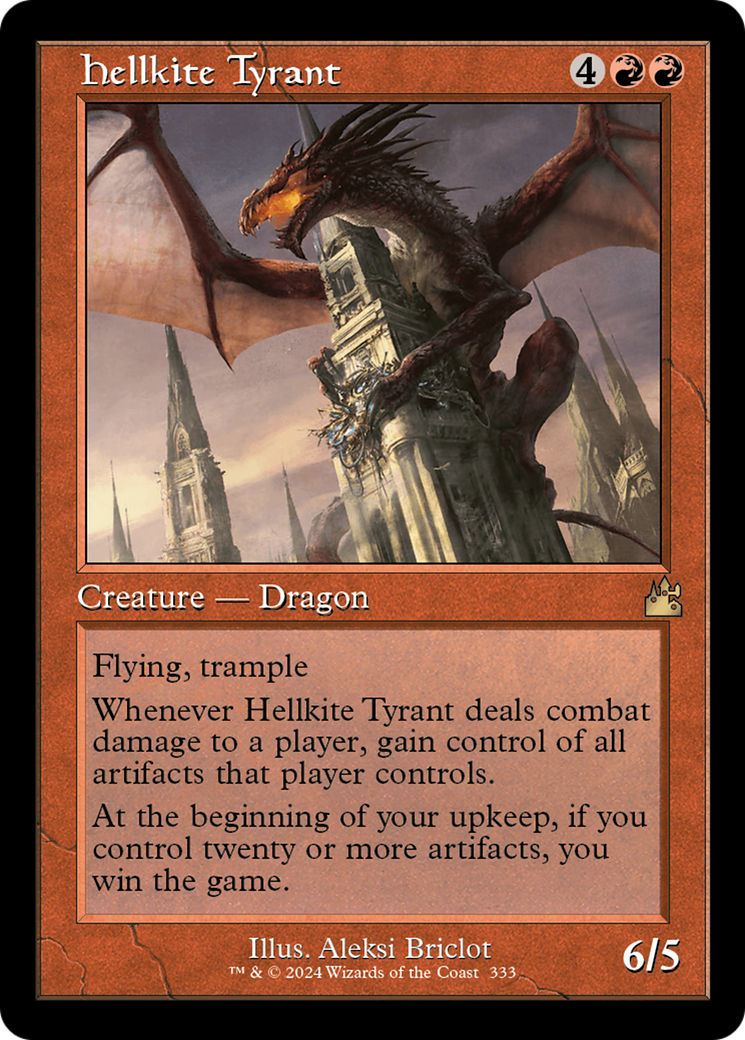 Hellkite Tyrant (Retro Frame) (333) [Ravnica Remastered] - Deck Out Gaming