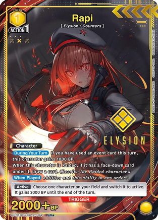 Rapi (PcR*) (UP01BT/NIK-2-004) [UP01BT: GODDESS OF VICTORY: NIKKE Precious Booster] Foil - Deck Out Gaming