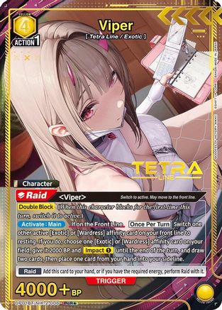 Viper (PcR*) (UP01BT/NIK-2-006) [UP01BT: GODDESS OF VICTORY: NIKKE Precious Booster] Foil - Deck Out Gaming