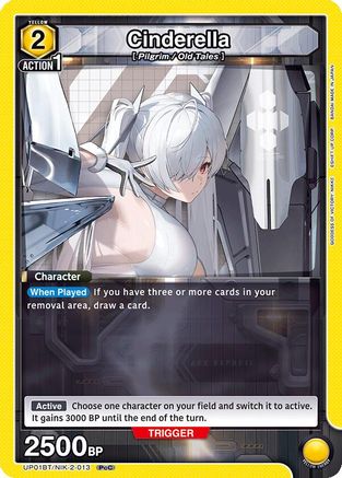 Cinderella (013) (UP01BT/NIK-2-013) [UP01BT: GODDESS OF VICTORY: NIKKE Precious Booster] Foil - Deck Out Gaming