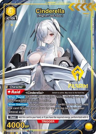 Cinderella (014) (PcR*) (UP01BT/NIK-2-014) [UP01BT: GODDESS OF VICTORY: NIKKE Precious Booster] Foil - Deck Out Gaming