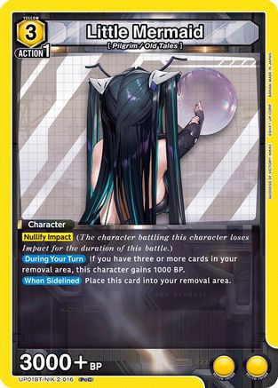 Little Mermaid (016) (UP01BT/NIK-2-016) [UP01BT: GODDESS OF VICTORY: NIKKE Precious Booster] Foil - Deck Out Gaming