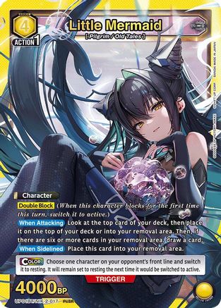 Little Mermaid (017) (UP01BT/NIK-2-017) [UP01BT: GODDESS OF VICTORY: NIKKE Precious Booster] Foil - Deck Out Gaming