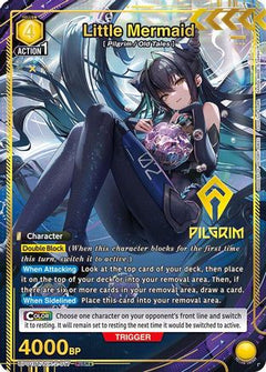 Little Mermaid (017) (PcSR*) (UP01BT/NIK-2-017) [UP01BT: GODDESS OF VICTORY: NIKKE Precious Booster] Foil - Deck Out Gaming