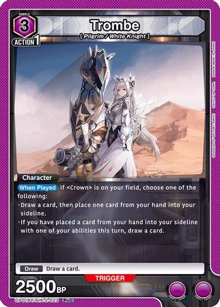 Trombe (UP01BT/NIK-2-023) [UP01BT: GODDESS OF VICTORY: NIKKE Precious Booster] Foil - Deck Out Gaming