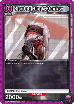 Scarlet: Black Shadow (024) (UP01BT/NIK-2-024) [UP01BT: GODDESS OF VICTORY: NIKKE Precious Booster] Foil - Deck Out Gaming