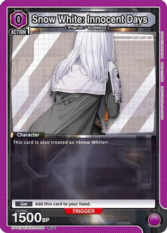 Snow White: Innocent Days (026) (UP01BT/NIK-2-026) [UP01BT: GODDESS OF VICTORY: NIKKE Precious Booster] Foil - Deck Out Gaming