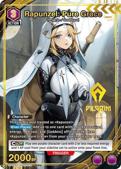 Rapunzel: Pure Grace (031) (PcR*) (UP01BT/NIK-2-031) [UP01BT: GODDESS OF VICTORY: NIKKE Precious Booster] Foil - Deck Out Gaming