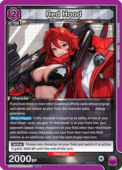 Red Hood (035) (UP01BT/NIK-2-035) [UP01BT: GODDESS OF VICTORY: NIKKE Precious Booster] Foil - Deck Out Gaming
