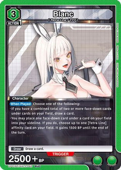 Blanc (UP01BT/NIK-2-042) [UP01BT: GODDESS OF VICTORY: NIKKE Precious Booster] Foil - Deck Out Gaming