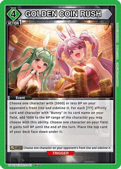 GOLDEN COIN RUSH (UP01BT/NIK-2-051) [UP01BT: GODDESS OF VICTORY: NIKKE Precious Booster] Foil - Deck Out Gaming