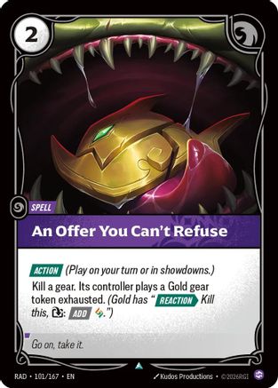 An Offer You Can't Refuse (101/167) [Radiance]