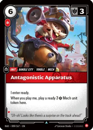 Antagonistic Apparatus (009/167) [Radiance] - Deck Out Gaming