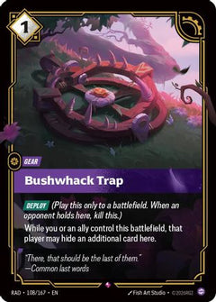 Bushwhack Trap (108/167) [Radiance] Foil-1