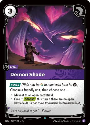 Demon Shade (102/167) [Radiance]-1