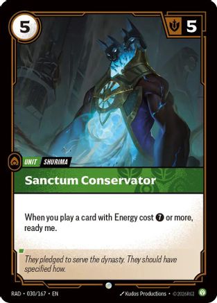 Sanctum Conservator (030/167) [Radiance]
