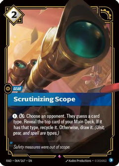Scrutinizing Scope (064/167) [Radiance] Foil-1