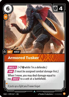 Armored Tusker (078/167) [Radiance]-1