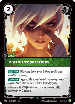 Battle Preparations (032/167) [Radiance]-1