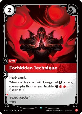 Forbidden Technique (010/167) [Radiance]-1