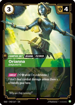 Orianna, Exquisite (042/167) [Radiance] Foil-1