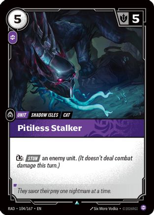 Pitiless Stalker (104/167) [Radiance]-1