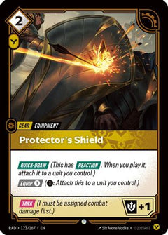 Protector's Shield (123/167) [Radiance]-1